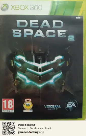 Dead Space 2 Xbox 360, France box front
