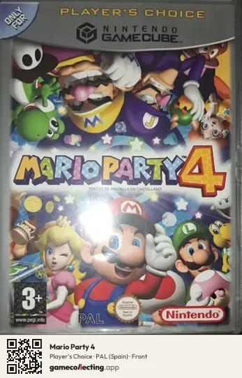 Mario Party 4 Nintendo GameCube, Spain box front