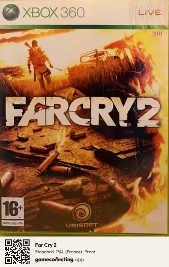 Far Cry 2 Xbox 360, France box front