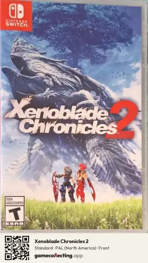 Xenoblade Chronicles 2 Nintendo Switch, North America box front