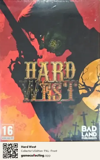 Hard West Nintendo Switch, PAL box front