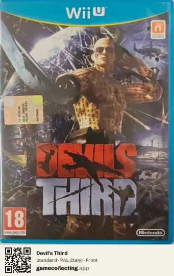 Devil's Third Nintendo Wii U, Italy box front