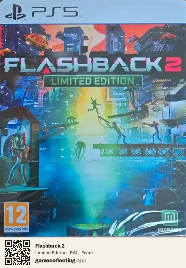 Flashback 2 PlayStation 4, PAL box front