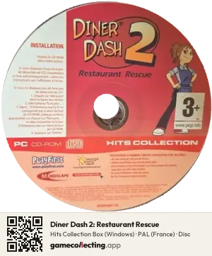 Diner Dash 2: Restaurant Rescue Computer, PAL disc