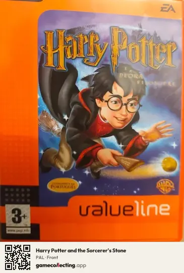 Harry Potter and the Sorcerer's Stone Computer, PAL box front