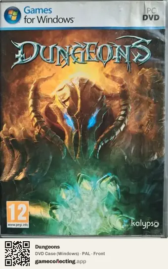 Dungeons Computer, PAL box front