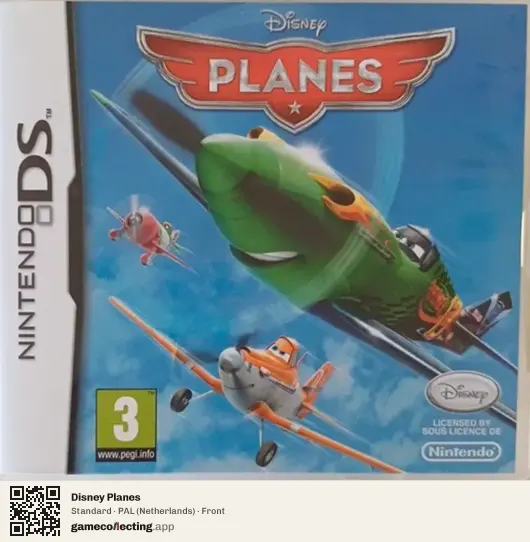 Disney Planes Nintendo DS, Netherlands box front