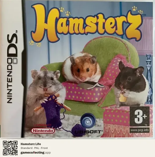 Hamsterz Life Nintendo DS, PAL box front