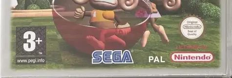 Super Monkey Ball, the PEGI square on its front