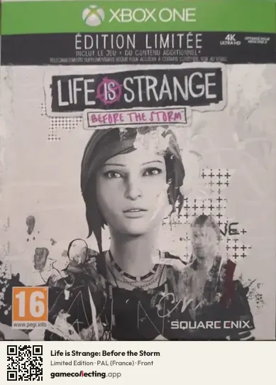 Life is Strange: Before the Storm Xbox One, France box front