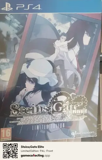 Steins;Gate Elite PlayStation 4, PAL box front