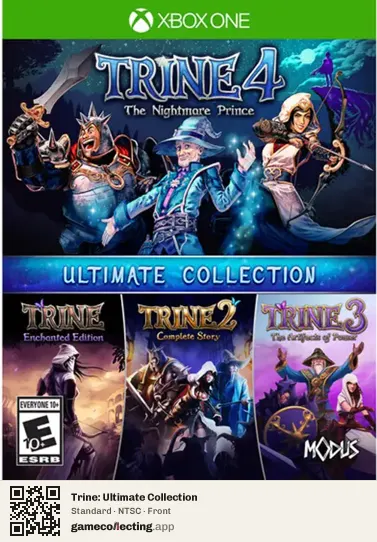 Trine: Ultimate Collection Xbox One, NTSC box front