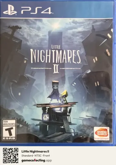 Little Nightmares II PlayStation 4, NTSC box front
