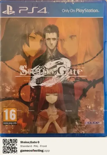 Steins;Gate 0 PlayStation 4, PAL box front