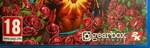 Borderlands 3, the PEGI square on its front