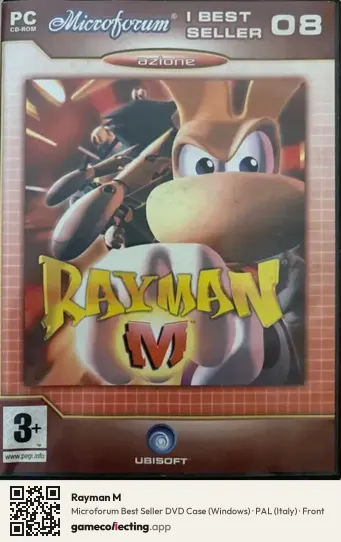 Rayman M Computer, Italy box front