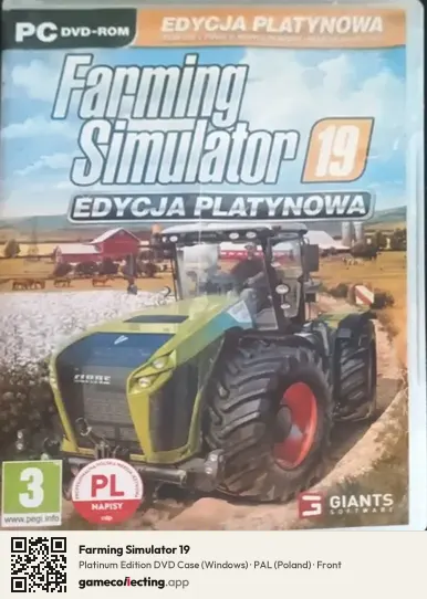 Farming Simulator 19 Computer, Poland box front