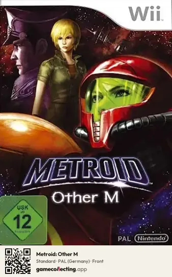 Metroid: Other M Nintendo Wii, Germany box front
