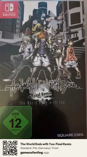 The World Ends with You: Final Remix Nintendo Switch, Germany box front