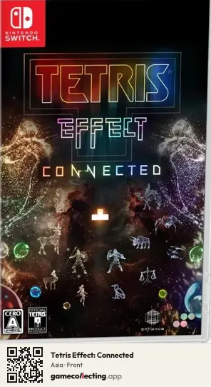 Tetris Effect: Connected Nintendo Switch, Asia box front