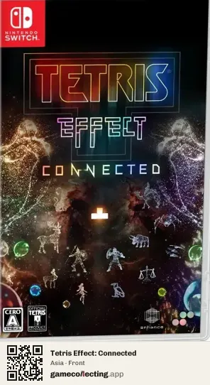 Tetris Effect: Connected Nintendo Switch, Asia box front