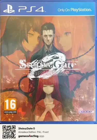 Steins;Gate 0 PlayStation 4, PAL box front