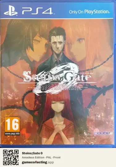 Steins;Gate 0 PlayStation 4, PAL box front