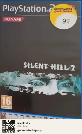Silent Hill 2 PlayStation 2, PAL box front