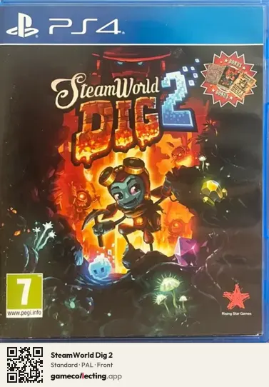 SteamWorld Dig 2 PlayStation 4, PAL box front