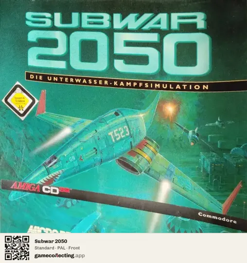 Subwar 2050 Amiga CD32, PAL box front