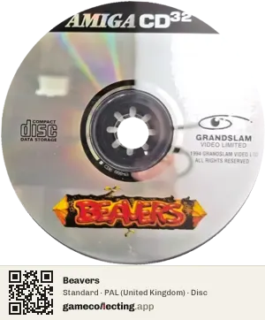 Beavers Amiga CD32, PAL disc