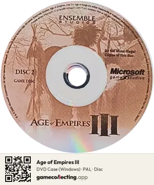 Age of Empires III Computer, PAL disc