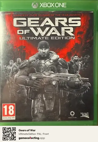 Gears of War Xbox One, PAL box front