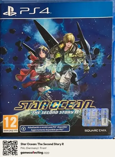 Star Ocean: The Second Story R PlayStation 4, Germany box front