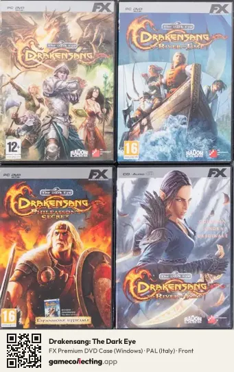 Drakensang: The Dark Eye Computer, Italy box front