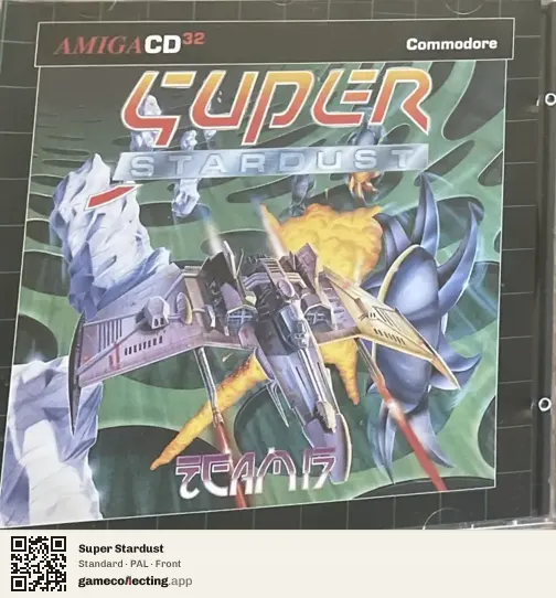 Super Stardust Amiga CD32, PAL box front