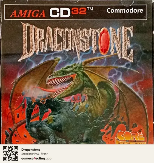 Dragonstone Amiga CD32, PAL box front