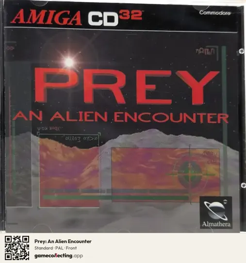 Prey: An Alien Encounter Amiga CD32, PAL box front