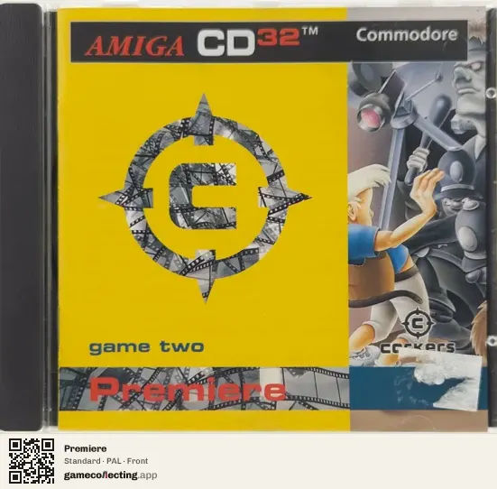 Premiere Amiga CD32, PAL box front