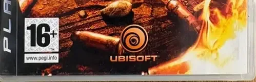 Far Cry 2, the PEGI square on its front