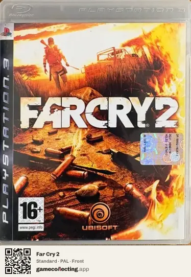 Far Cry 2 PlayStation 3, PAL box front