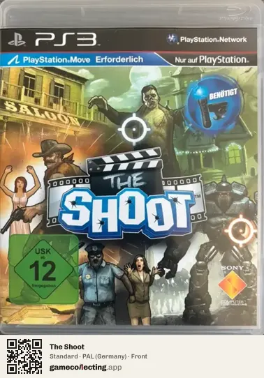 The Shoot PlayStation 3, Germany box front