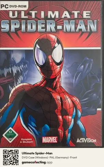 Ultimate Spider-Man Computer, Germany box front