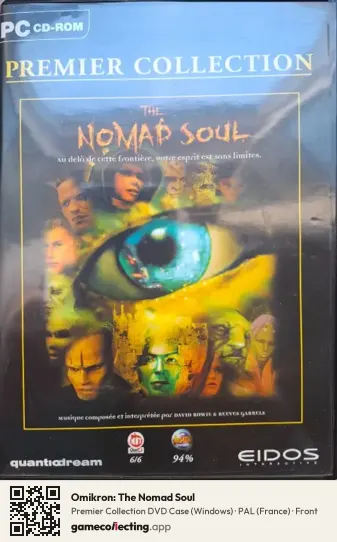 Omikron: The Nomad Soul Computer, France box front