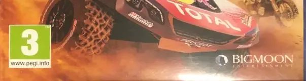 Dakar 18, the PEGI square on its front