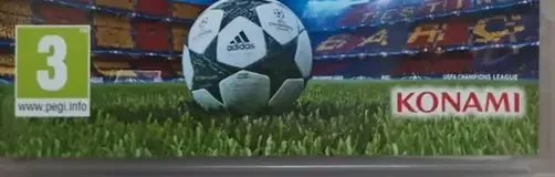 Pro Evolution Soccer 2017, the USK square on its front