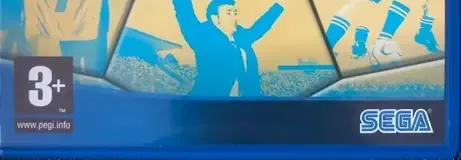 Let's Make a Soccer Team!, the PEGI square on its front