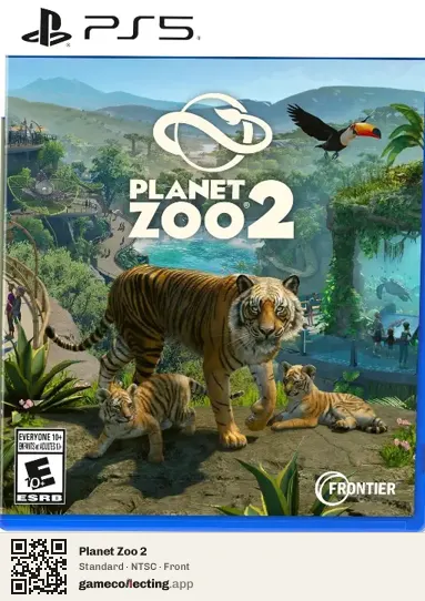 Planet Zoo 2 PlayStation 5, NTSC box front