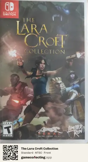 The Lara Croft Collection Nintendo Switch, NTSC box front