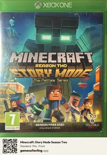 Minecraft: Story Mode Season Two Xbox One, PAL box front